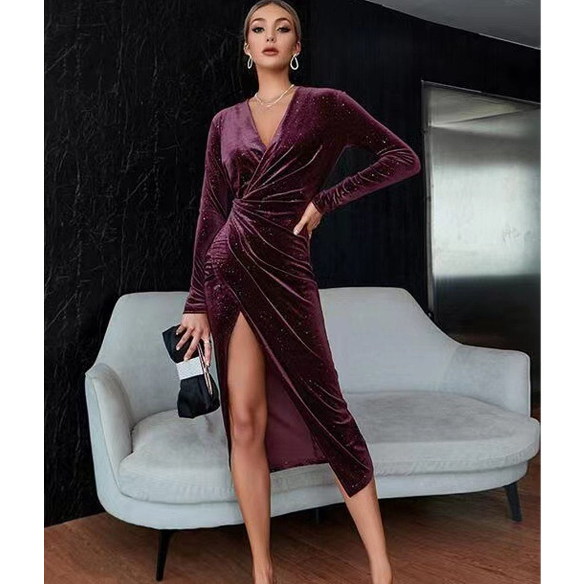 Valentine's Day Dress Sexy Leggings Nightclub Dress
