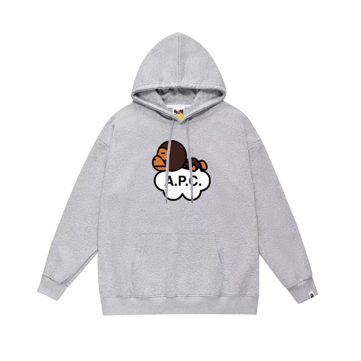 BAPE Baby Milo A.P.C. Cloud Graphic Pullover Hoodie