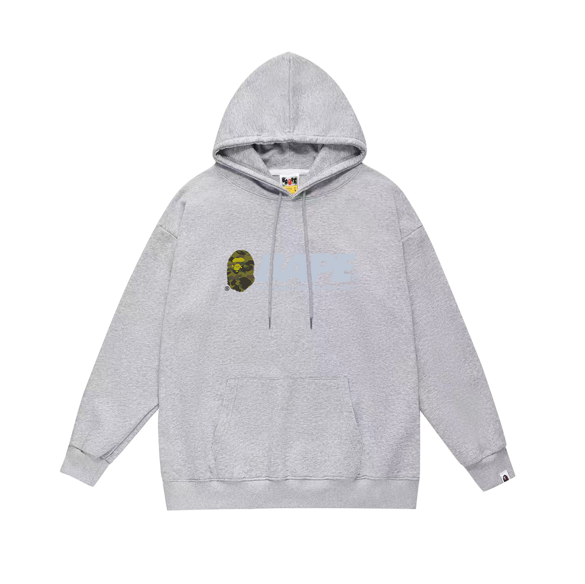 BAPE Camo Ape Head & Stacked Wordmark Pullover Hoodie
