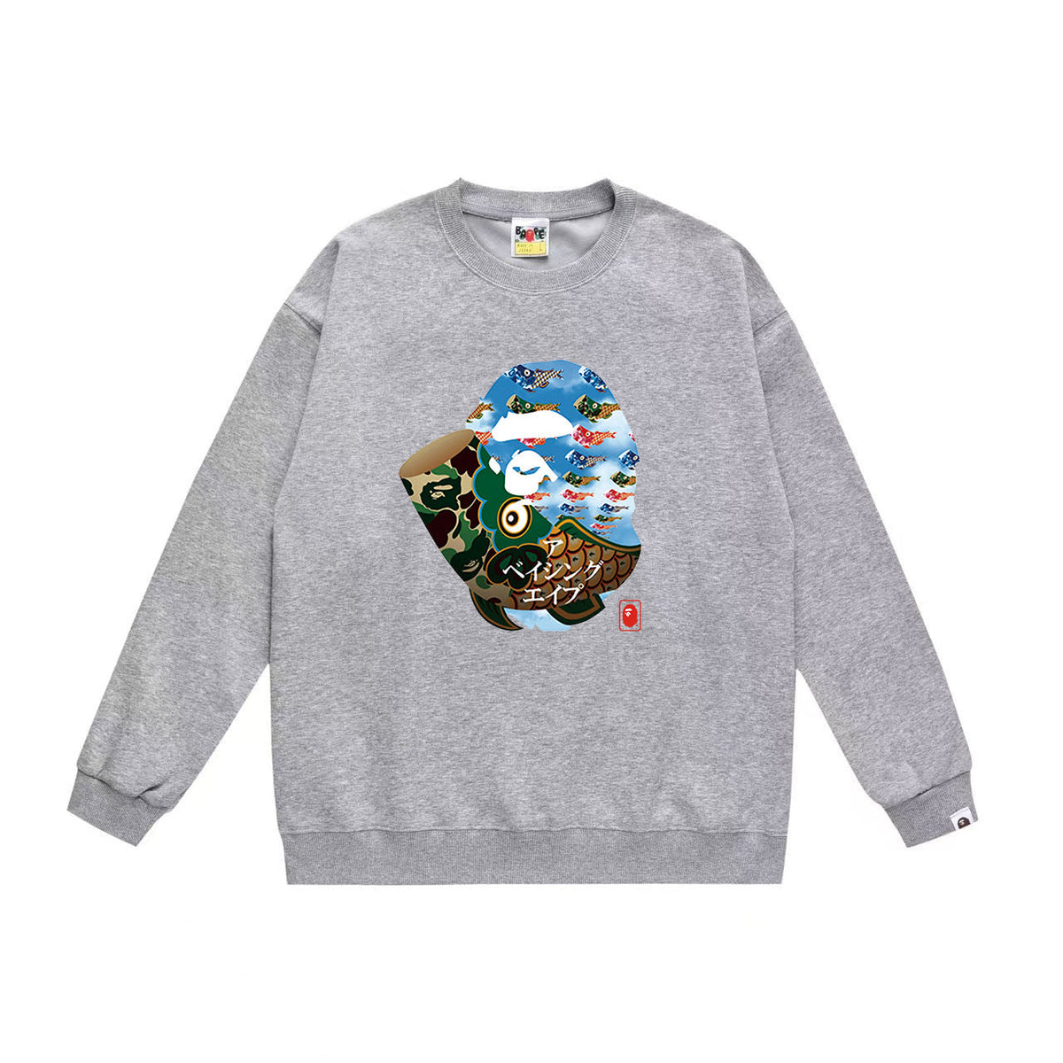 BAPE Ape Head Crewneck Sweatshirt