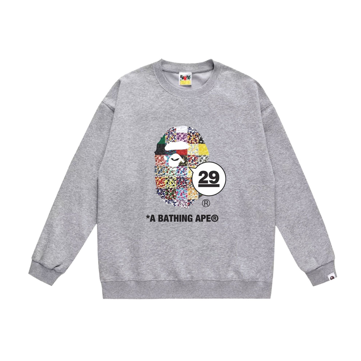 BAPE Ape Head Crewneck Sweatshirt