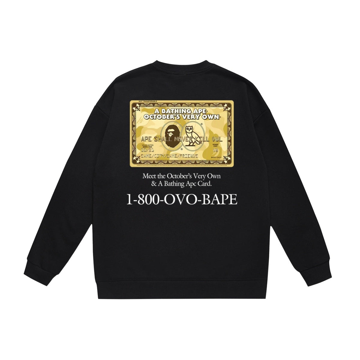 BAPE Ape Head Crewneck Sweatshirt