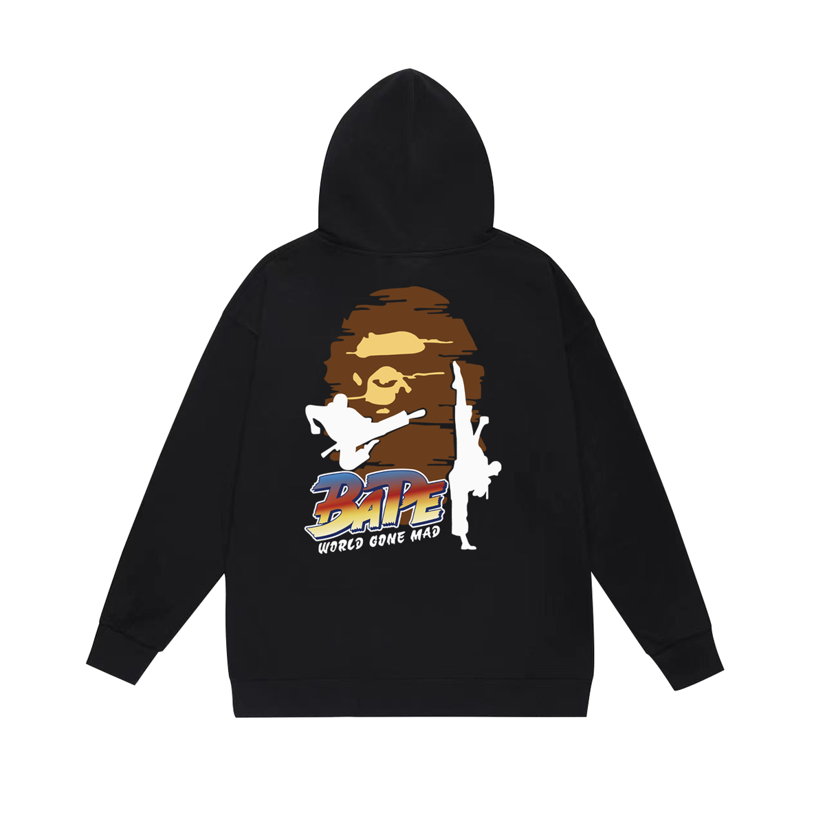 BAPE Breakdance Ape Head Graphic Pullover Hoodie