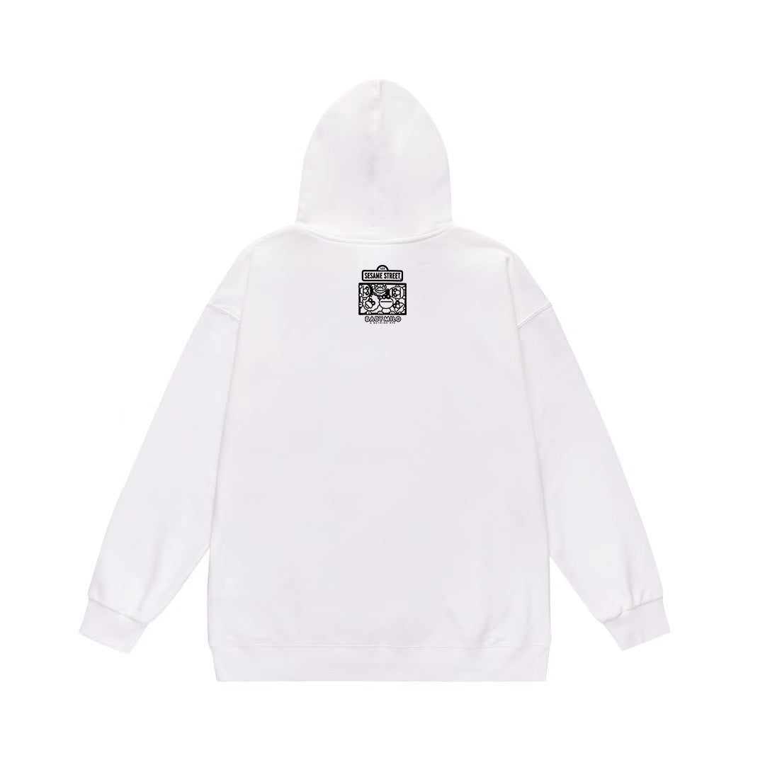 BAPE Baby Milo Sesame Street Graphic Pullover Hoodie