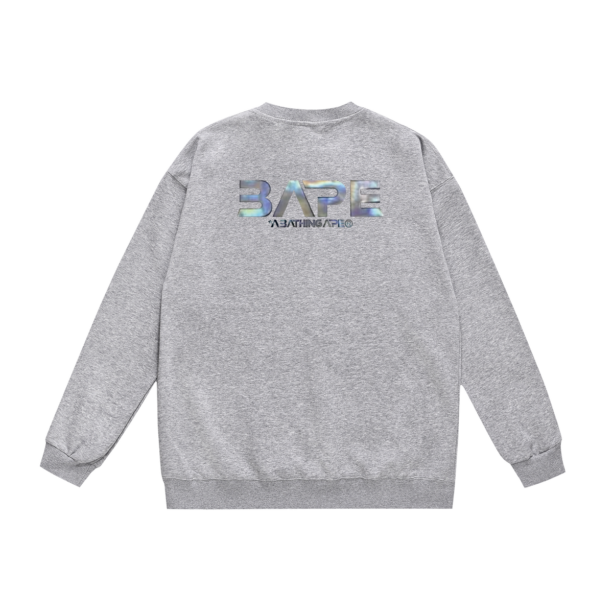 BAPE Space & UFO Ape Head Crew-Neck Sweatshirt