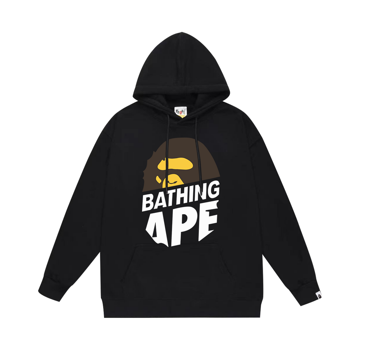 BAPE Ape Head & Bold Bathing Ape Logo Pullover Hoodie