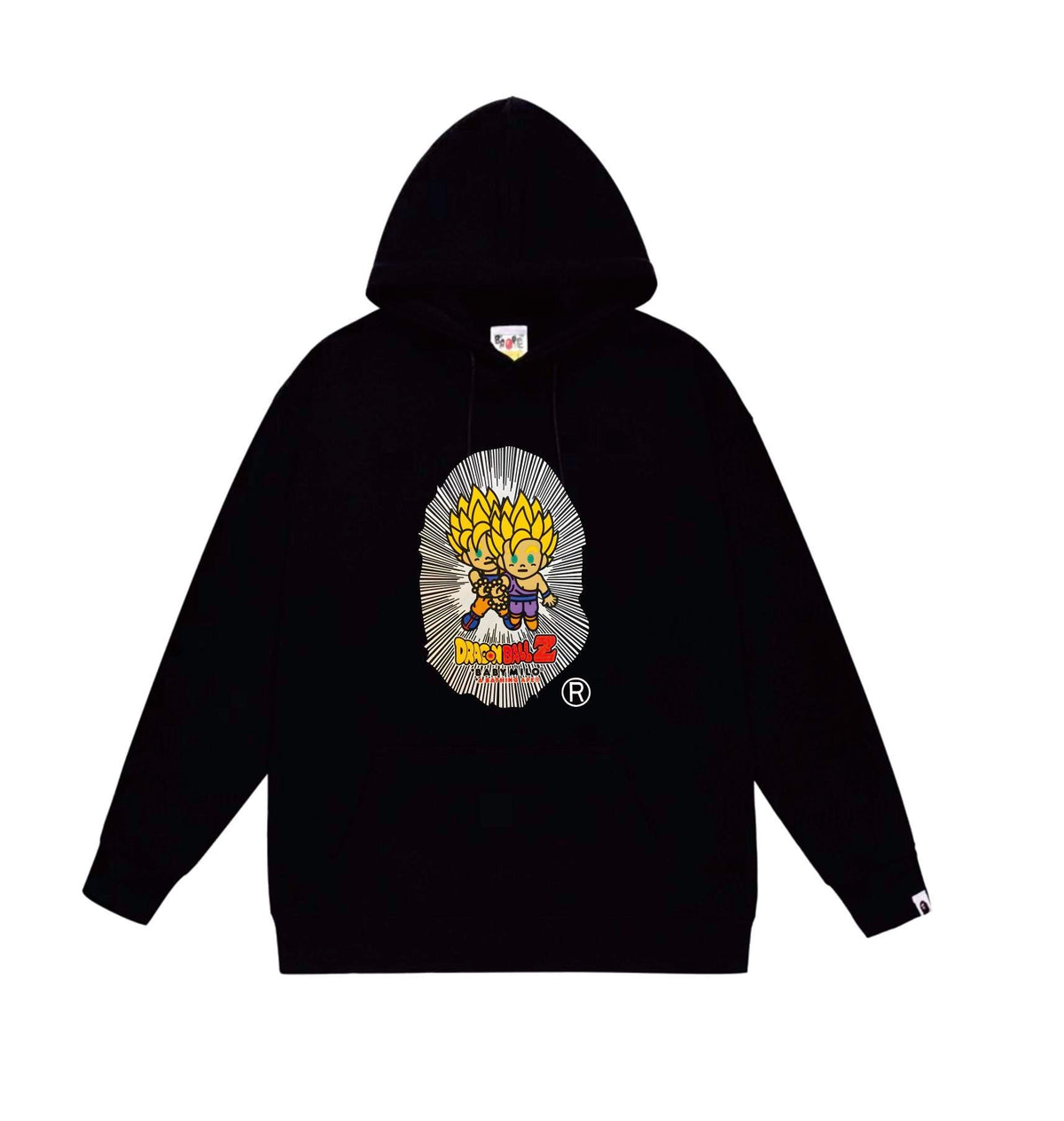 BAPE Baby Milo Dragon Ball Z Graphic Pullover Hoodie