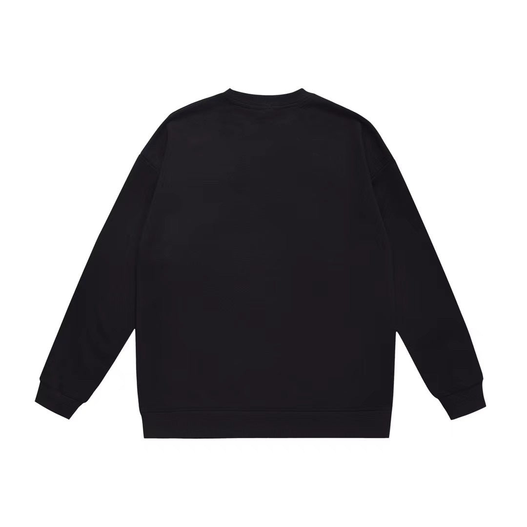 BAPE Gradient Lettering Ape Head Crew-Neck Sweatshirt