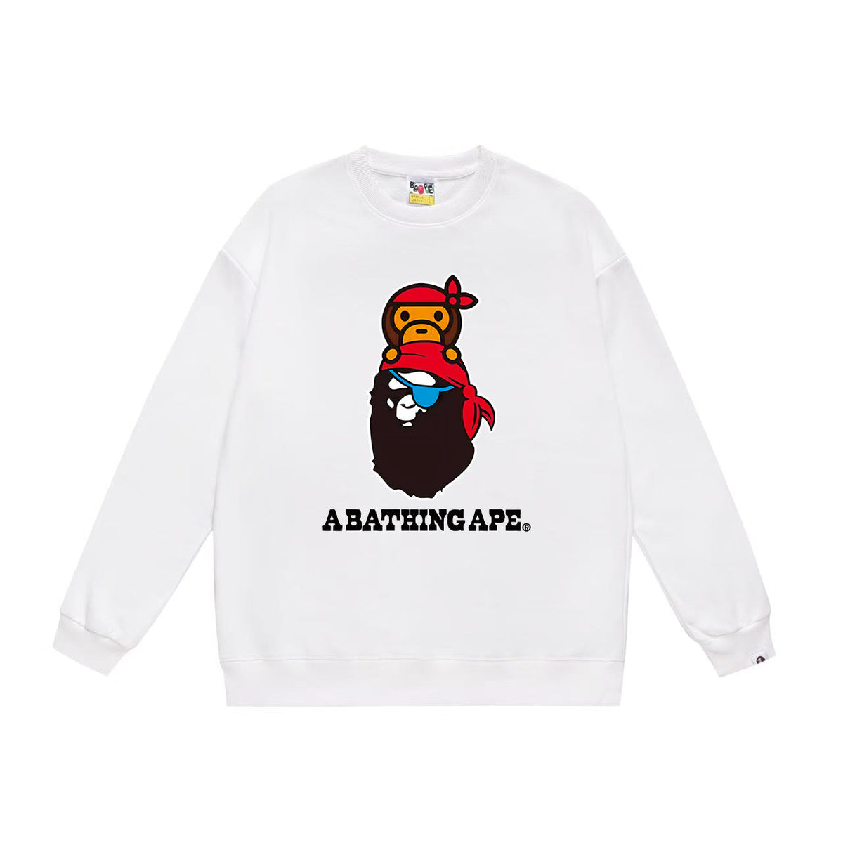 BAPE Ape Head Crewneck Sweatshirt