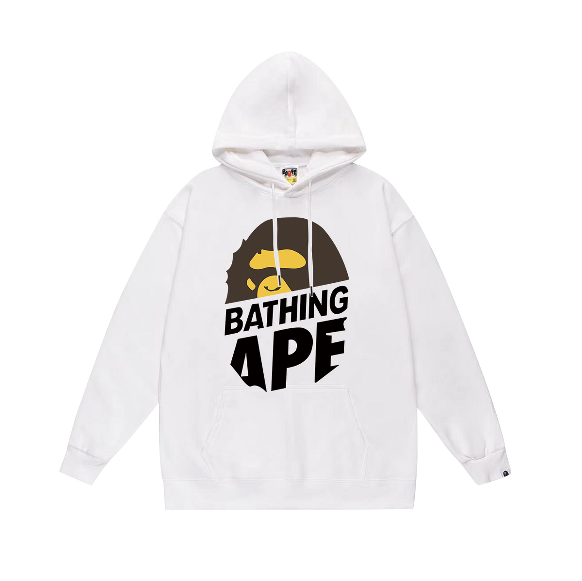 BAPE Ape Head & Bold Bathing Ape Logo Pullover Hoodie