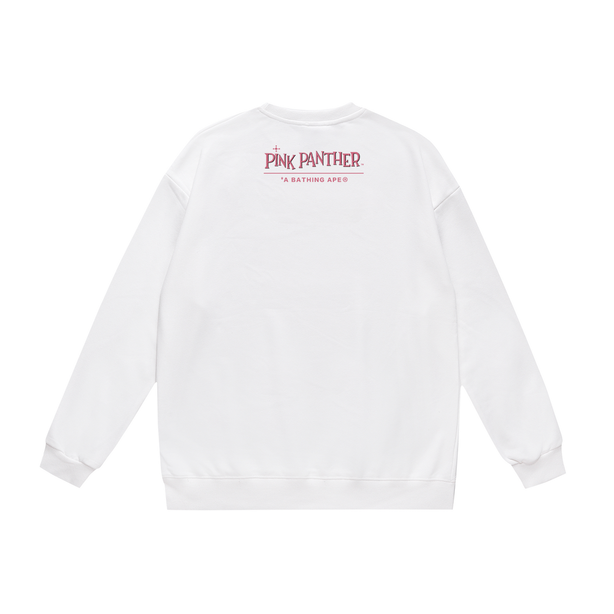 BAPE Pink Panther & Inspector Graphic Crew-Neck Sweatshirt