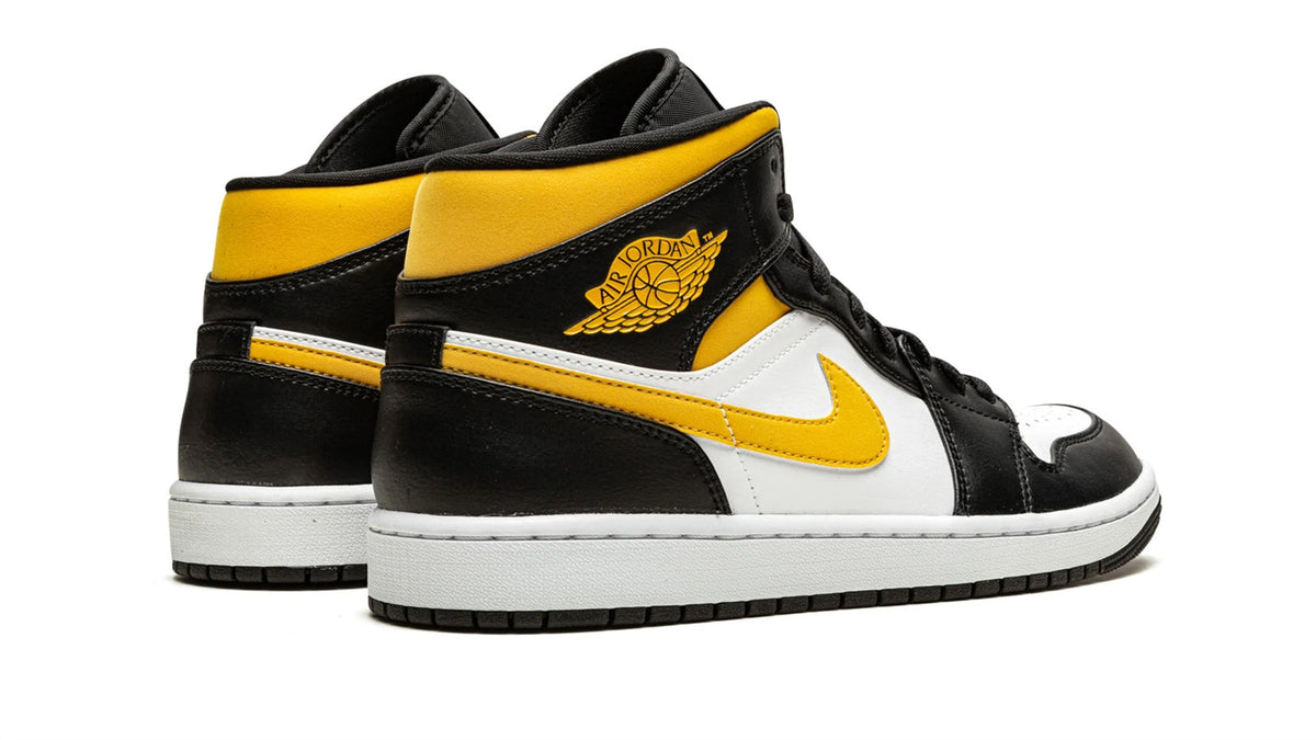 Air Jordan 1 Mid "White/Pollen/Black"