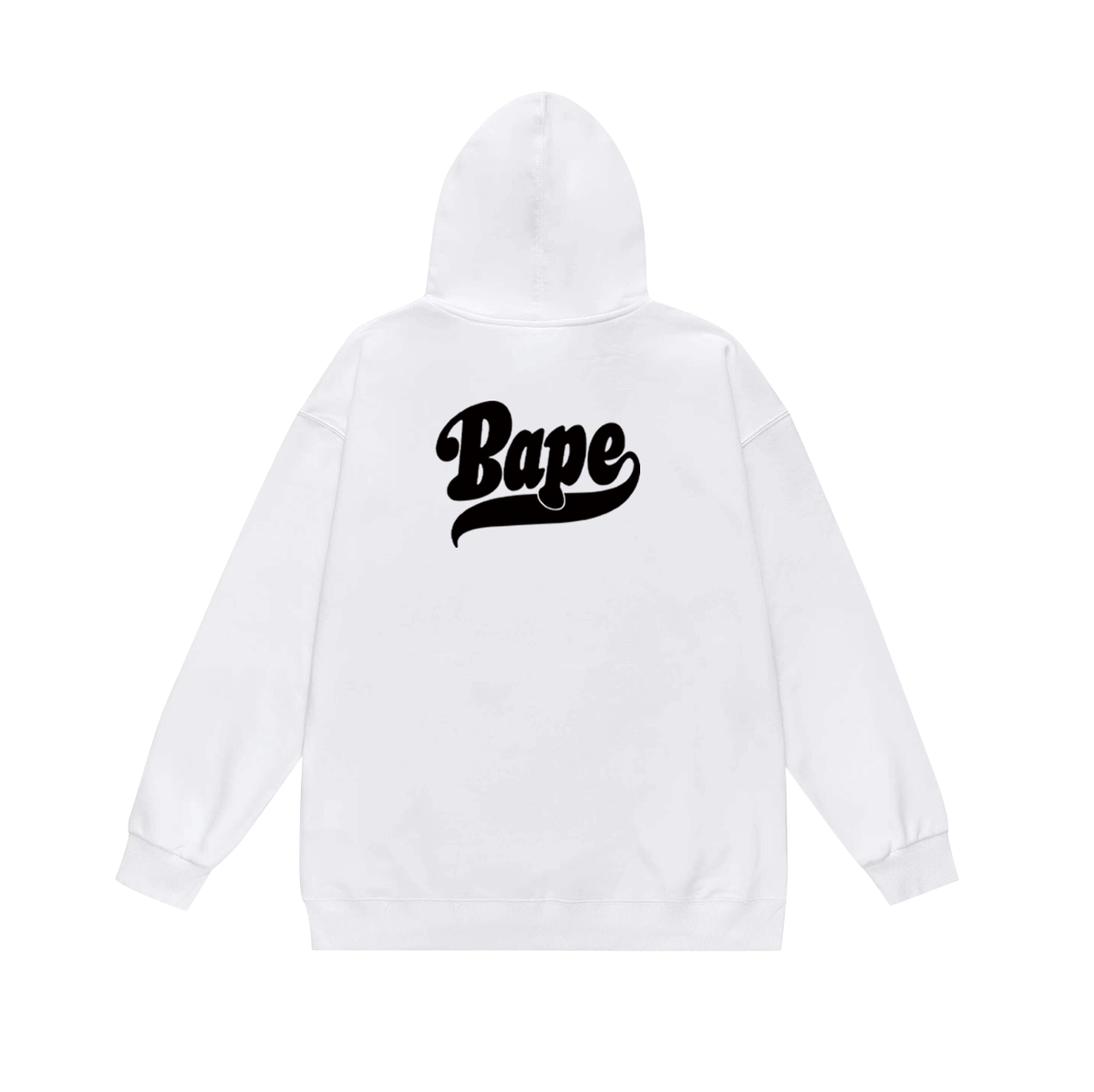 BAPE Busy Works Circle Logo Pullover Hoodie