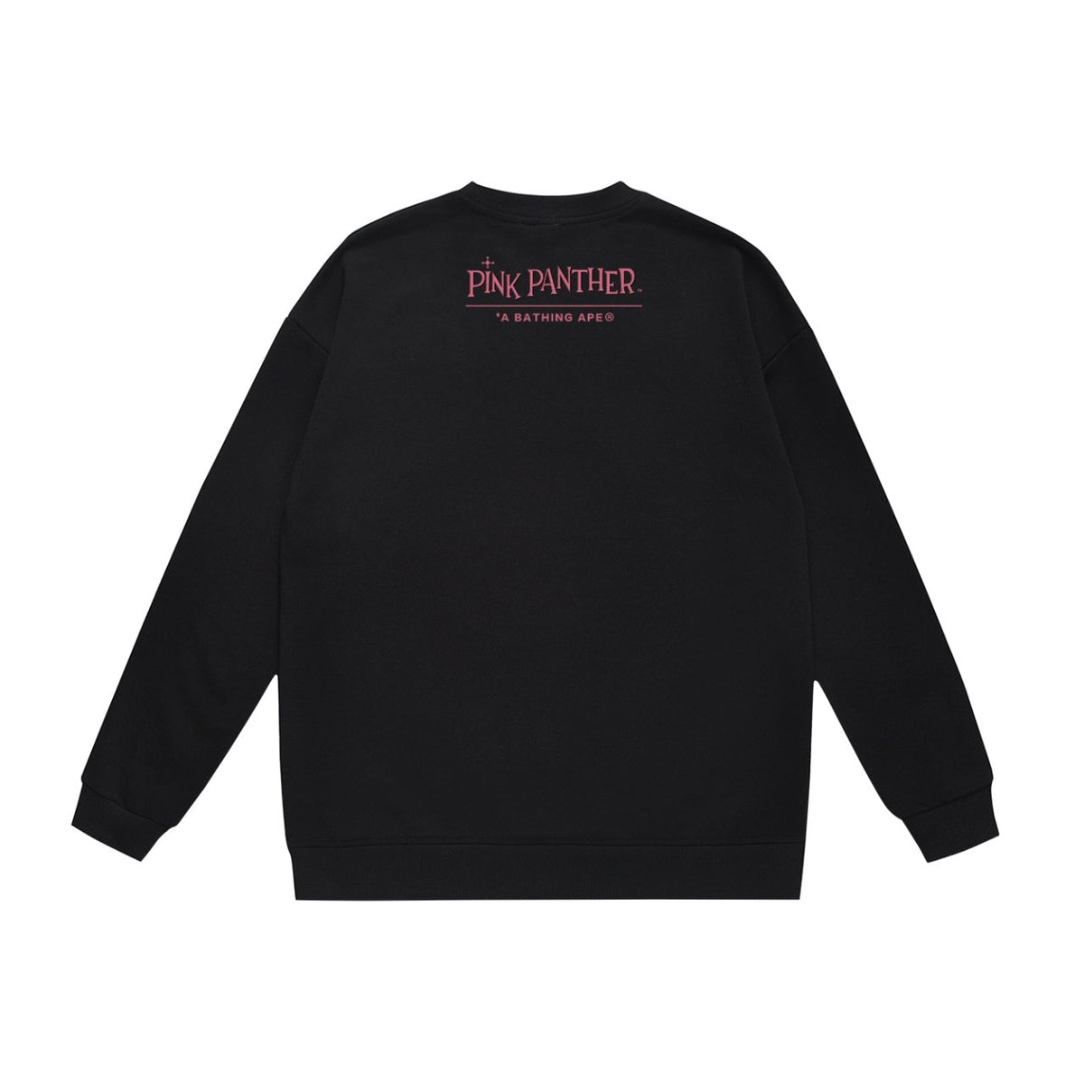 BAPE Pink Panther & Inspector Graphic Crew-Neck Sweatshirt
