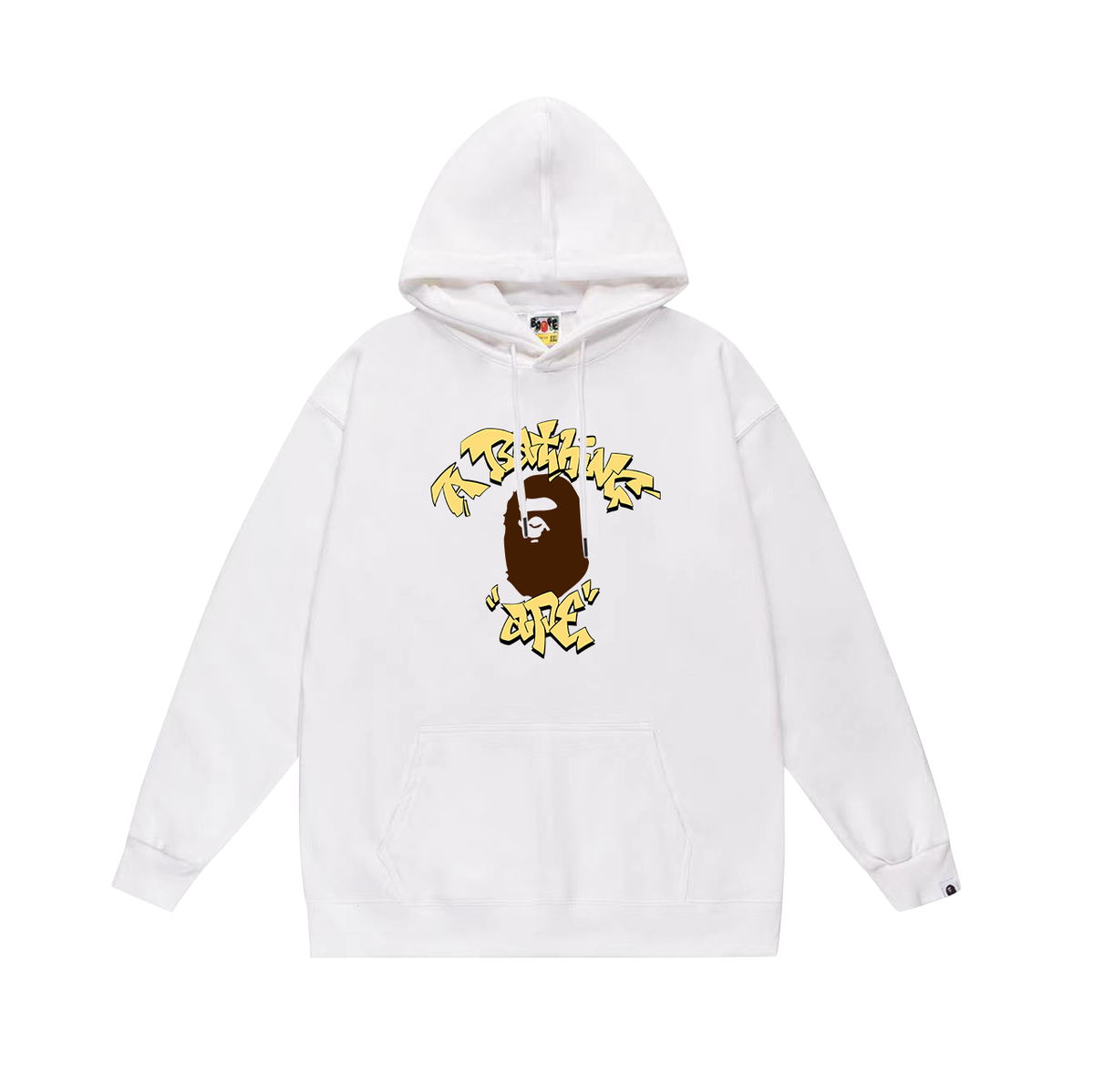BAPE Graffiti Lettering Ape Head Pullover Hoodie