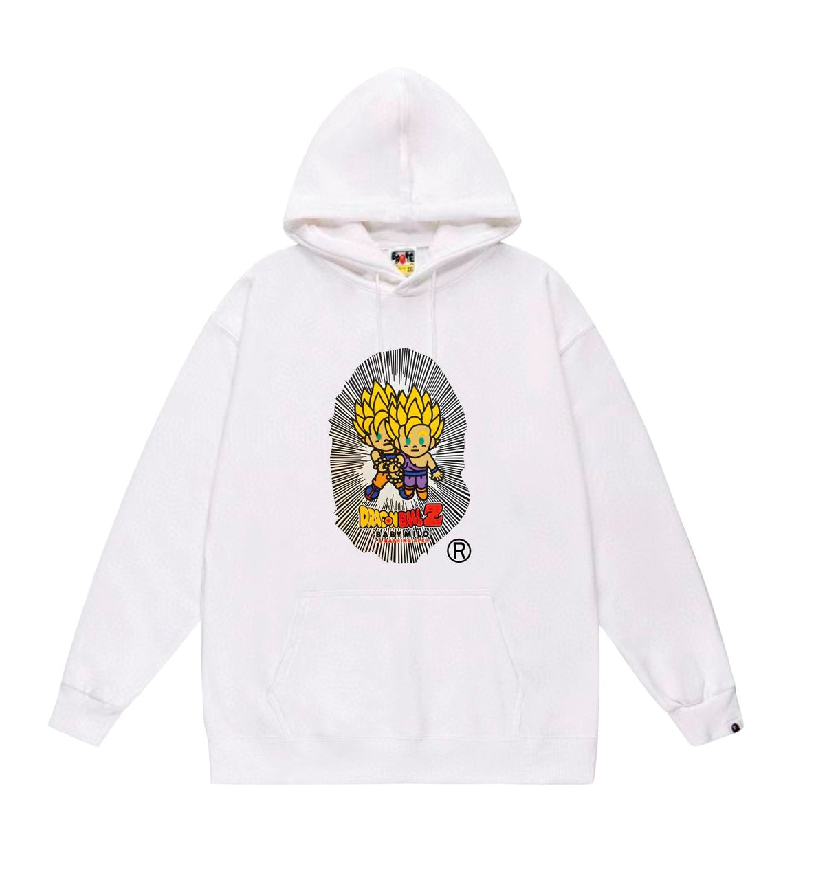 BAPE Baby Milo Dragon Ball Z Graphic Pullover Hoodie