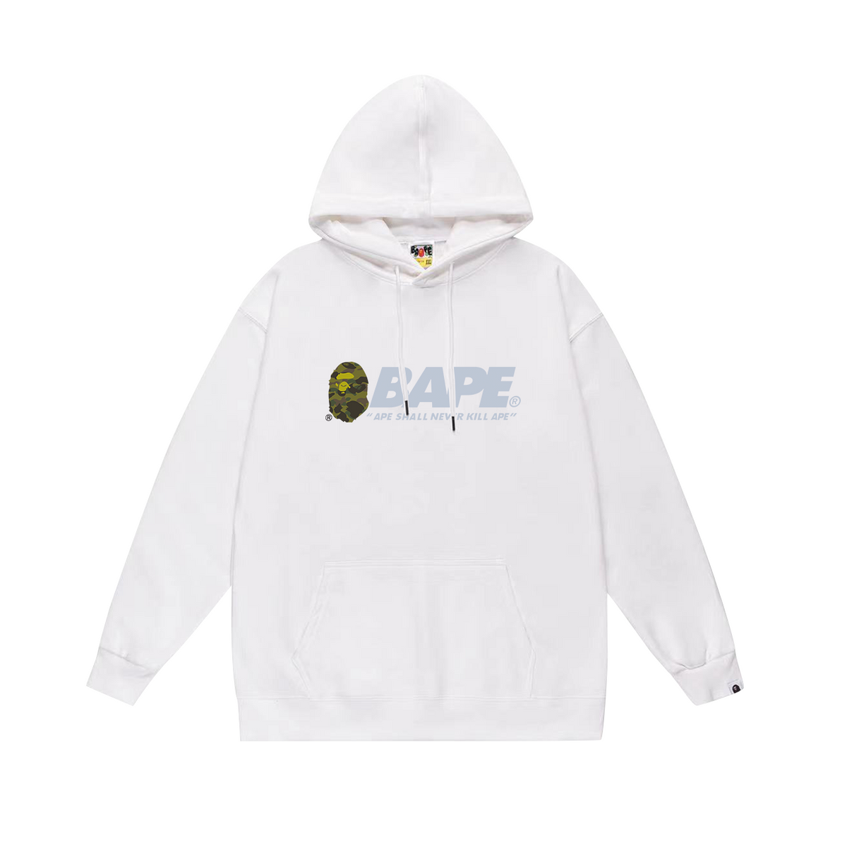 BAPE Camo Ape Head & Stacked Wordmark Pullover Hoodie