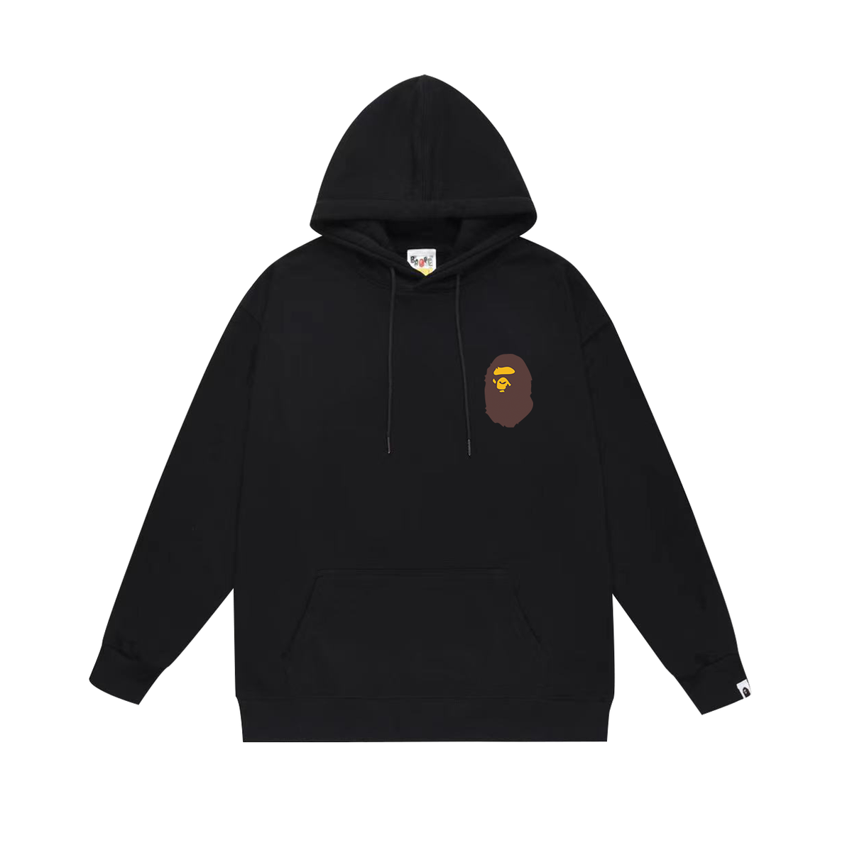BAPE Ape Head & Multicolor Logo Collage Pullover Hoodie