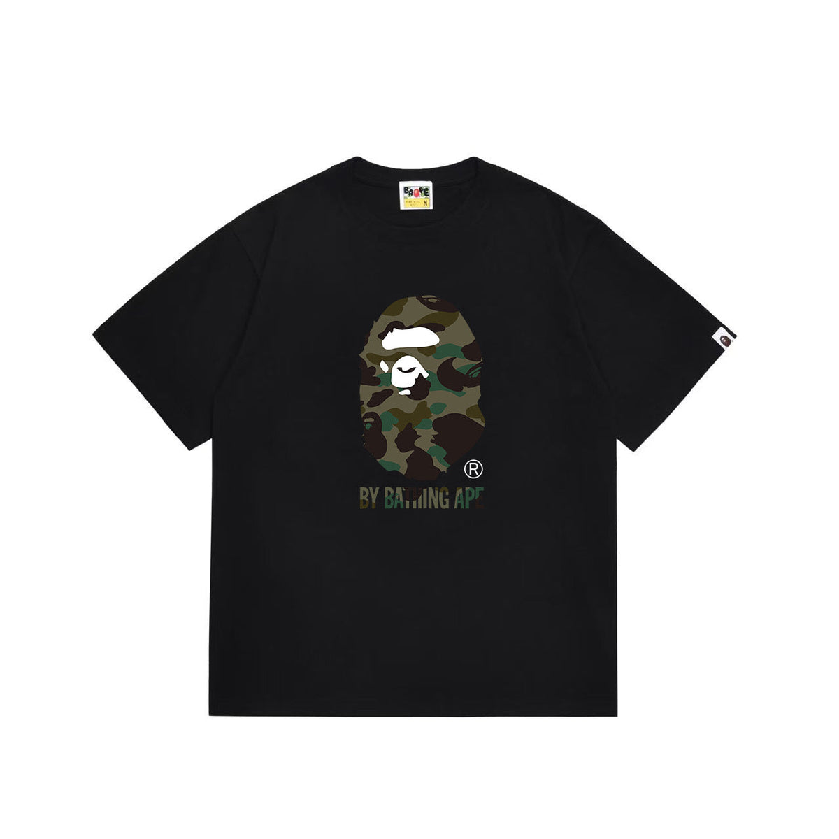 BAPE Green Camo Ape Head Graphic T-Shirt