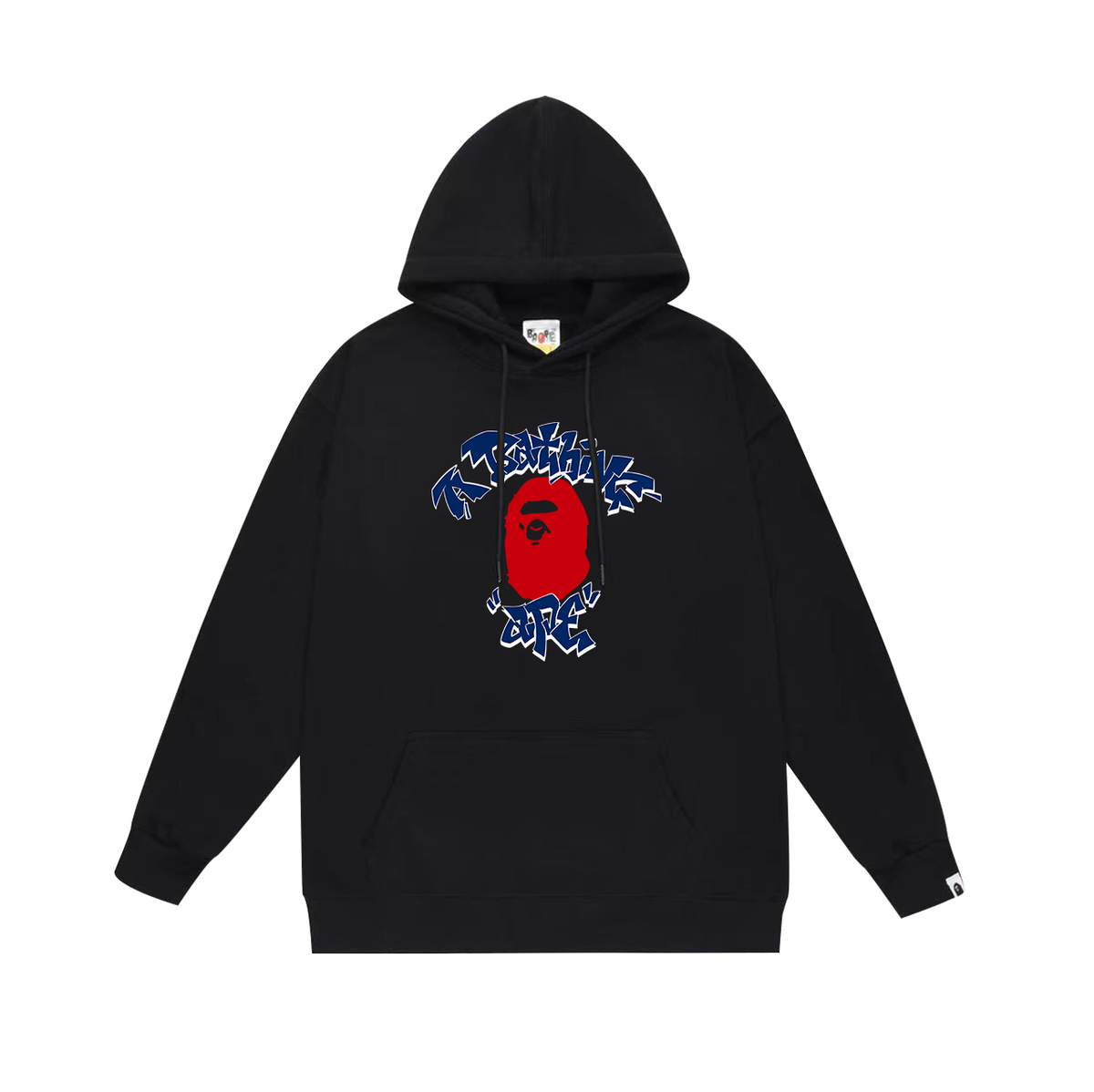 BAPE Graffiti Lettering Ape Head Pullover Hoodie
