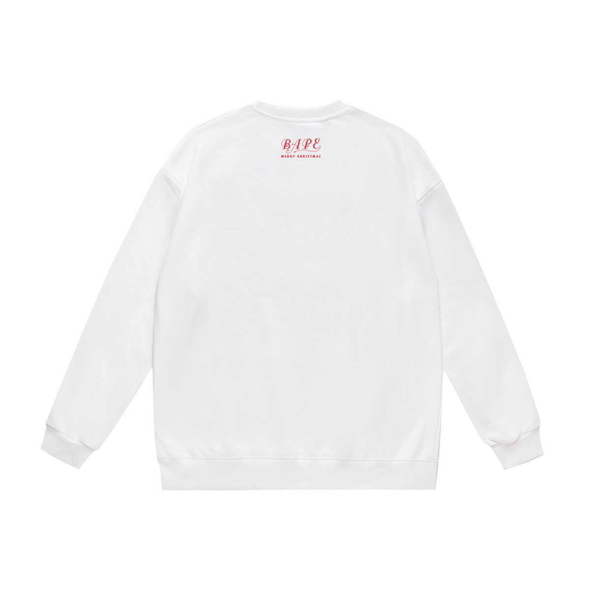 BAPE Christmas Gift Ape Head Crew-Neck Sweatshirt