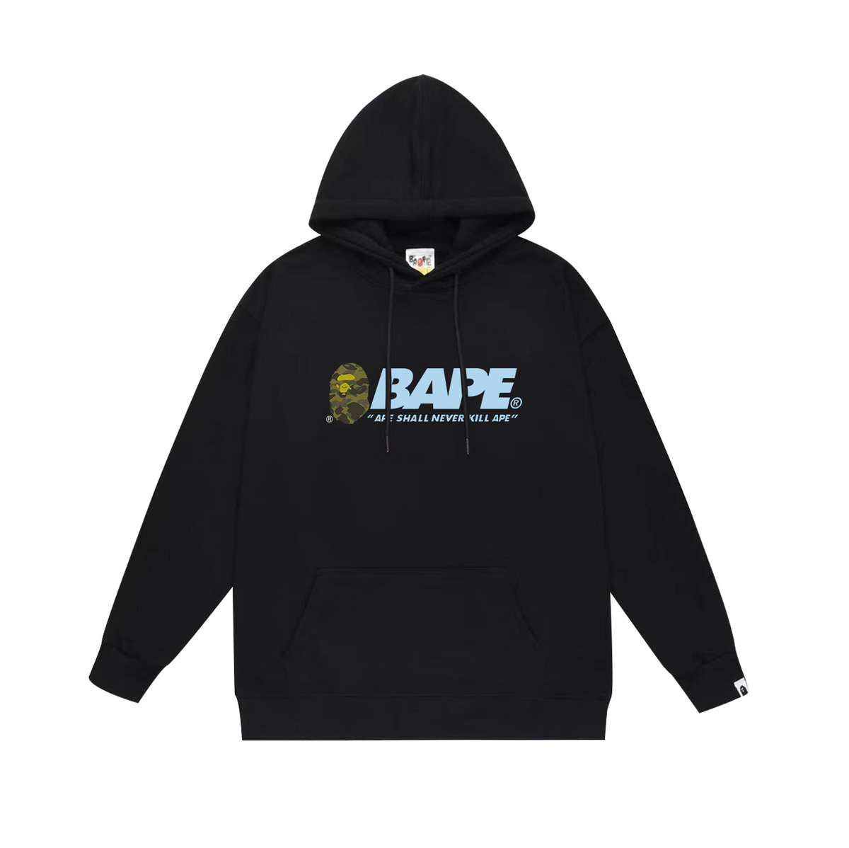 BAPE Camo Ape Head & Stacked Wordmark Pullover Hoodie