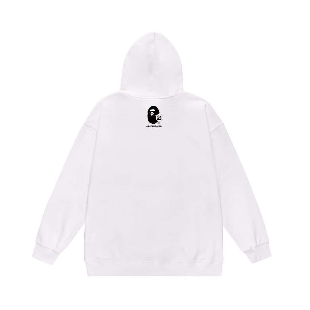 BAPE 31 Speech Bubble Ape Head Pullover Hoodie