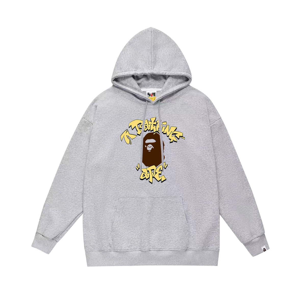 BAPE Graffiti Lettering Ape Head Pullover Hoodie