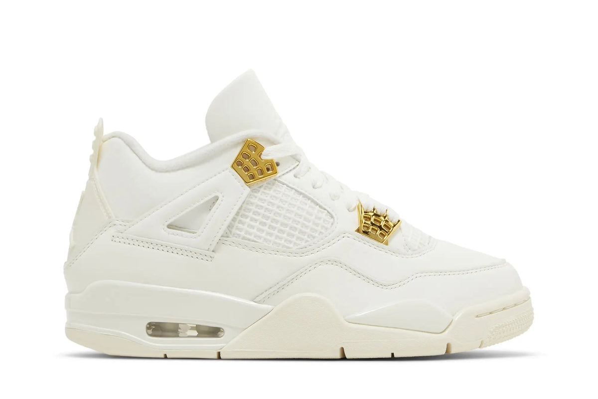 WMNS Jordan 4 Retro 'Metallic Gold'