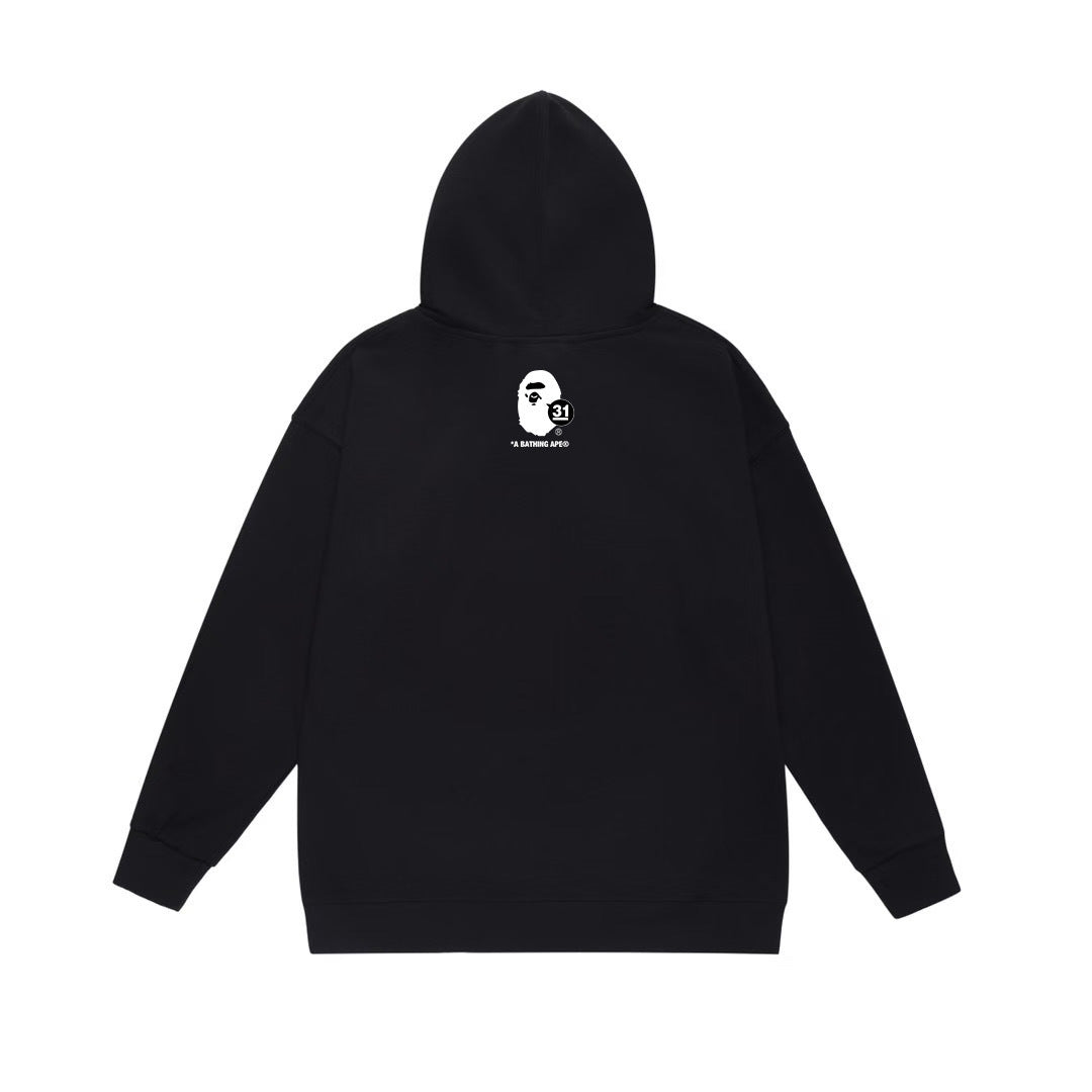 BAPE 31 Speech Bubble Ape Head Pullover Hoodie
