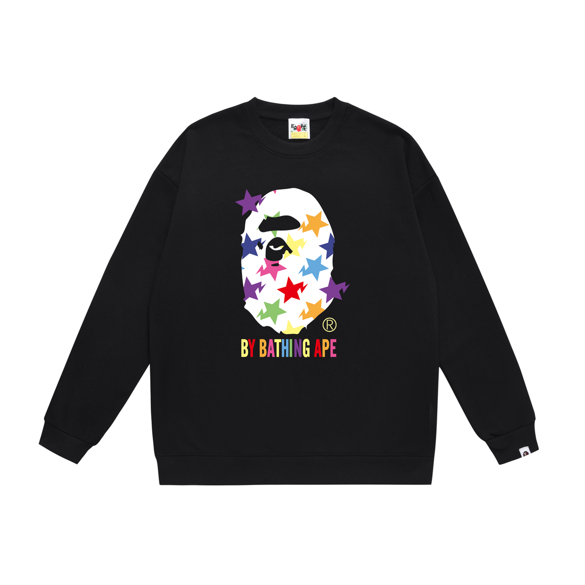 BAPE Multicolor Star Ape Head Crew-Neck Sweatshirt