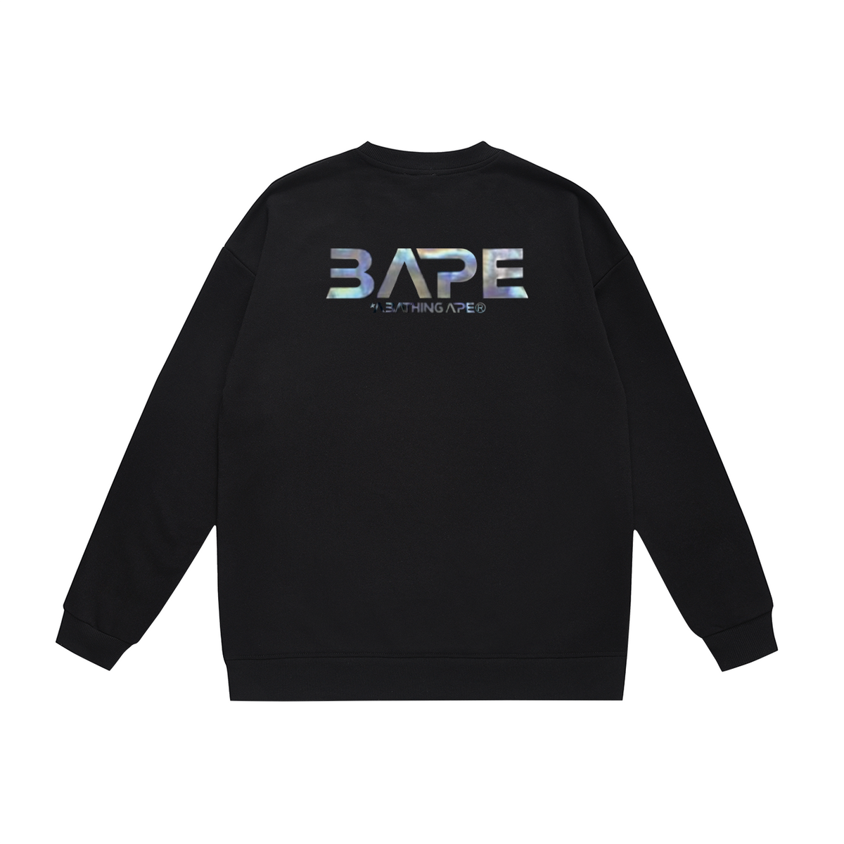 BAPE Space & UFO Ape Head Crew-Neck Sweatshirt