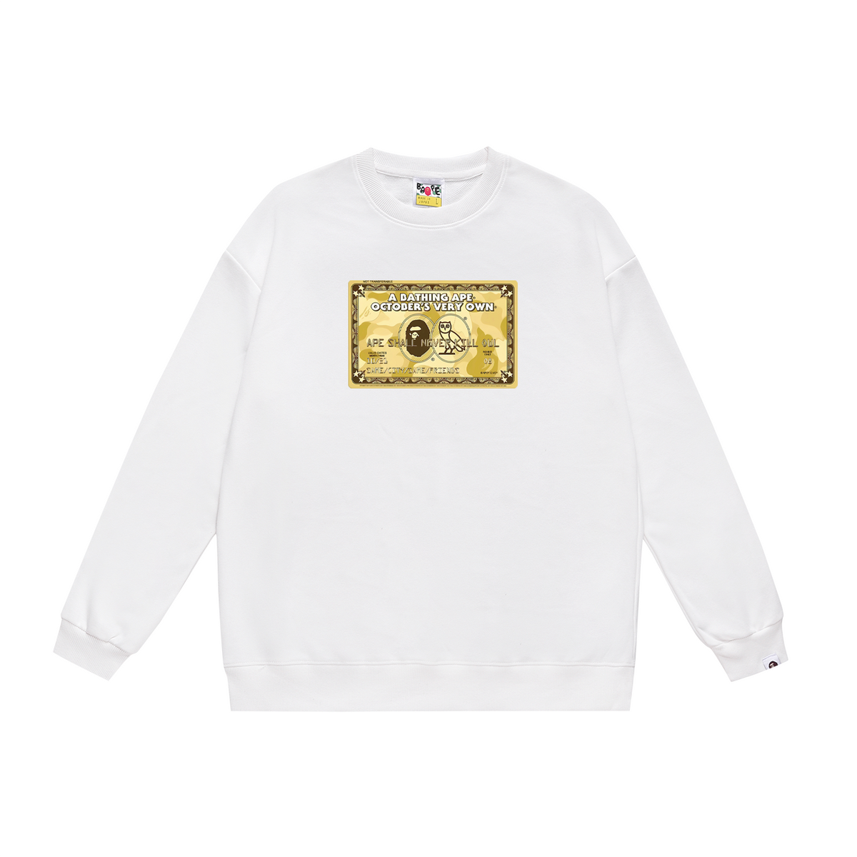 BAPE Ape Head Crewneck Sweatshirt