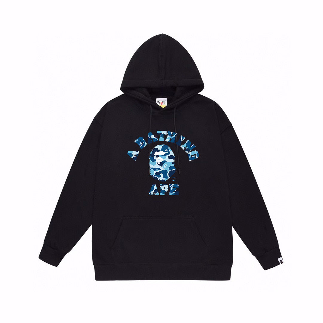 BAPE Camo College Ape Head Logo Pullover Hoodie