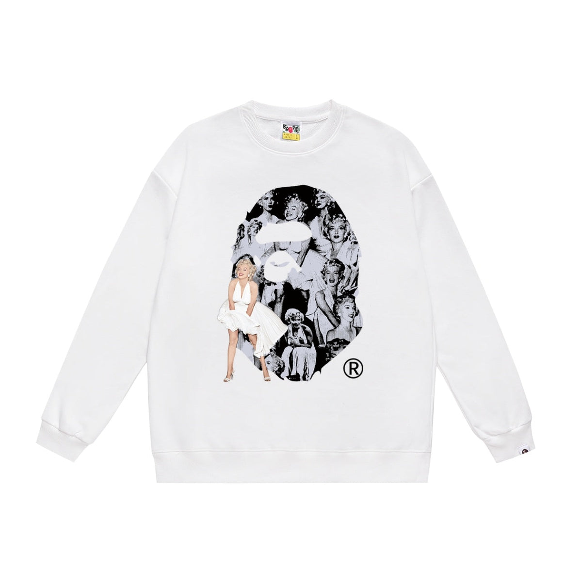 BAPE Ape Head Crewneck Sweatshirt