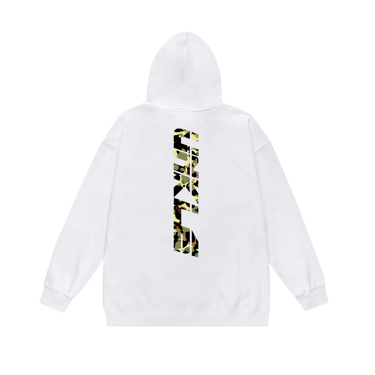 BAPE Original Headz Abstract Camo Pullover Hoodie