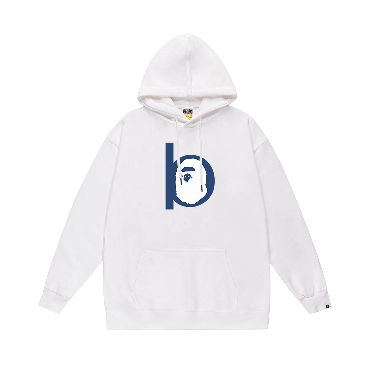BAPE Lowercase b Ape Head Graphic Pullover Hoodie