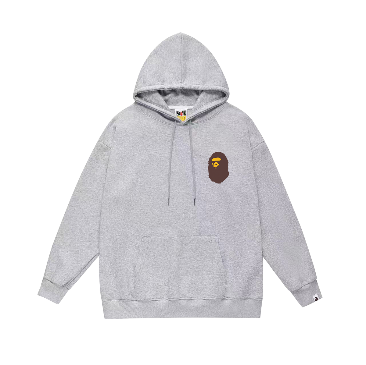 BAPE Ape Head & Multicolor Logo Collage Pullover Hoodie