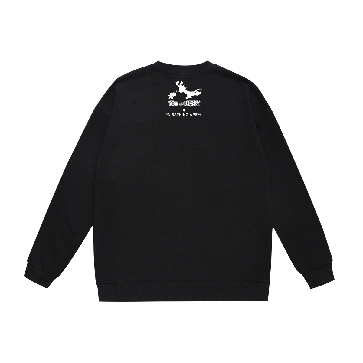 BAPE Baby Milo Tom and Jerry Graphic Crew-Neck Sweatshirt