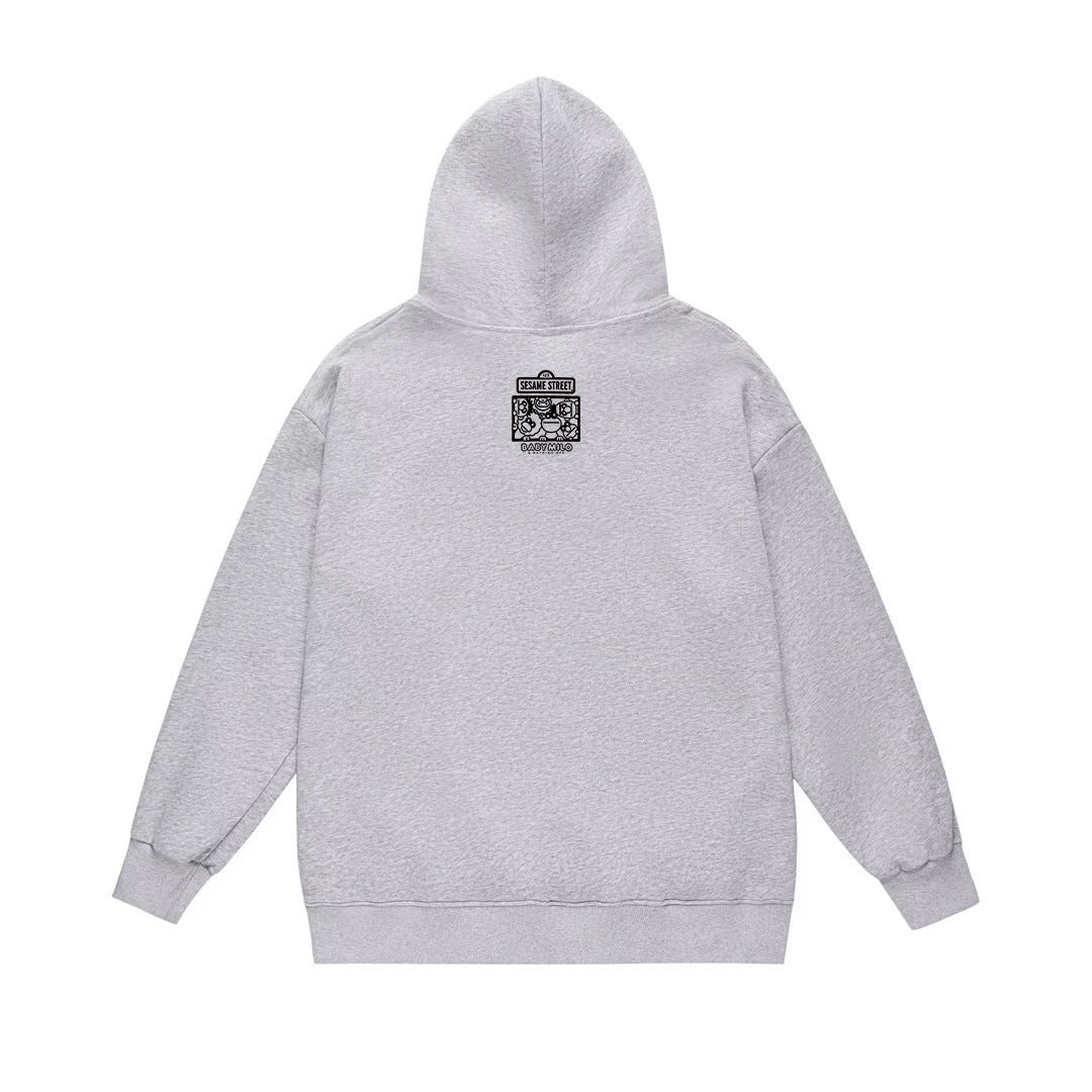 BAPE Baby Milo Sesame Street Graphic Pullover Hoodie