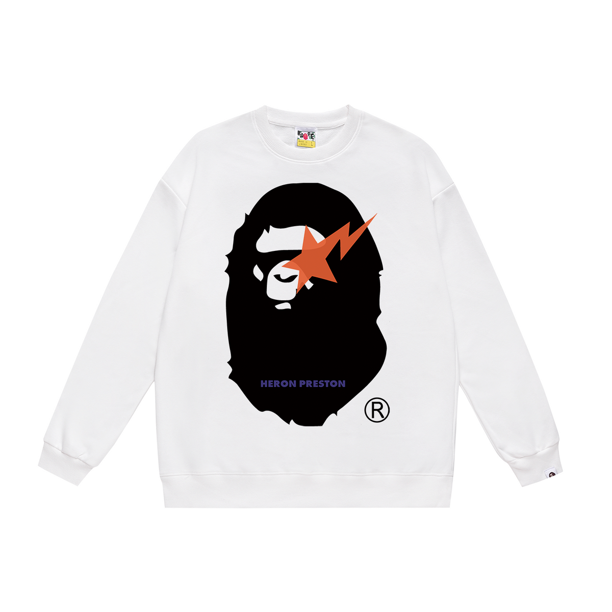 BAPE Ape Head Crewneck Sweatshirt