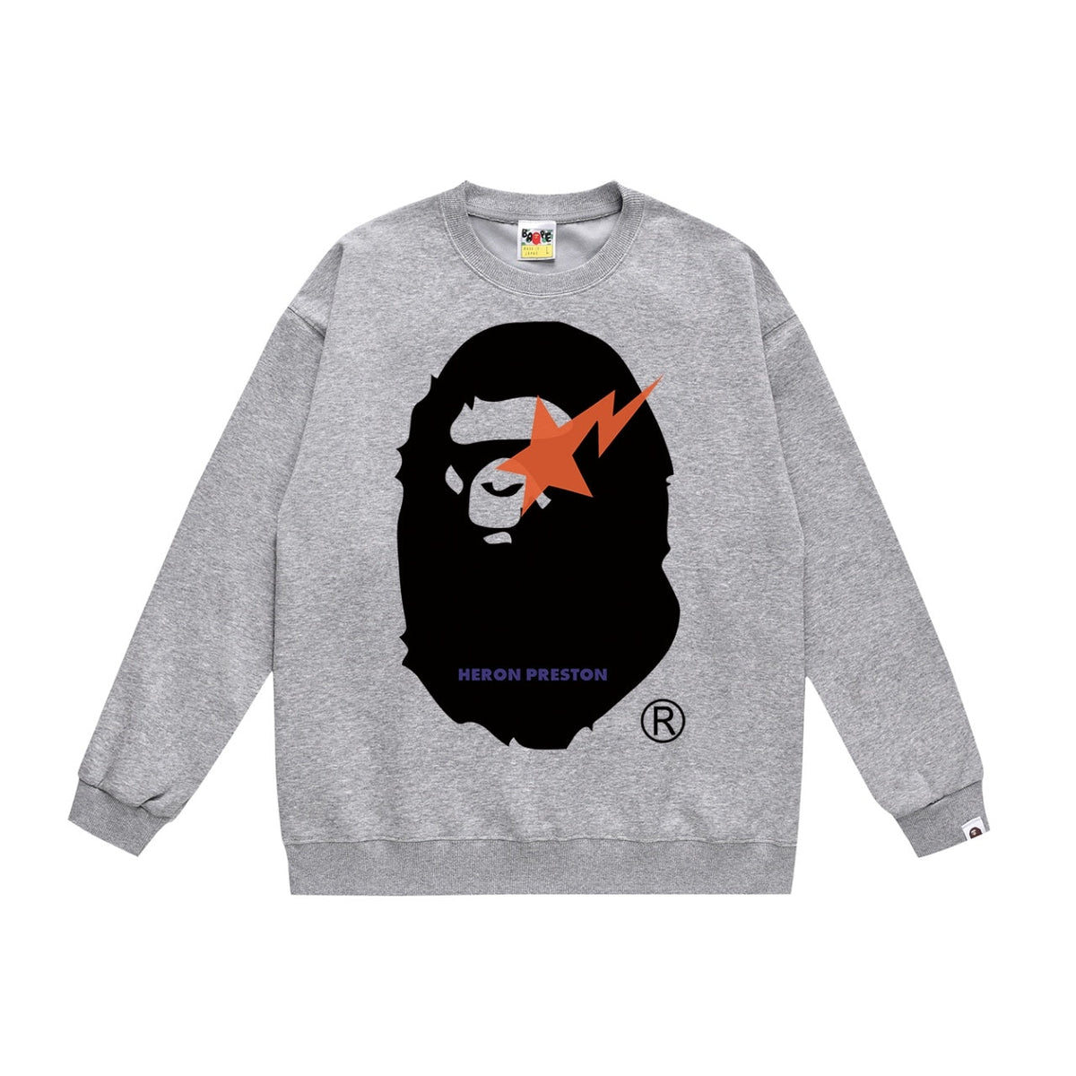BAPE Ape Head Crewneck Sweatshirt