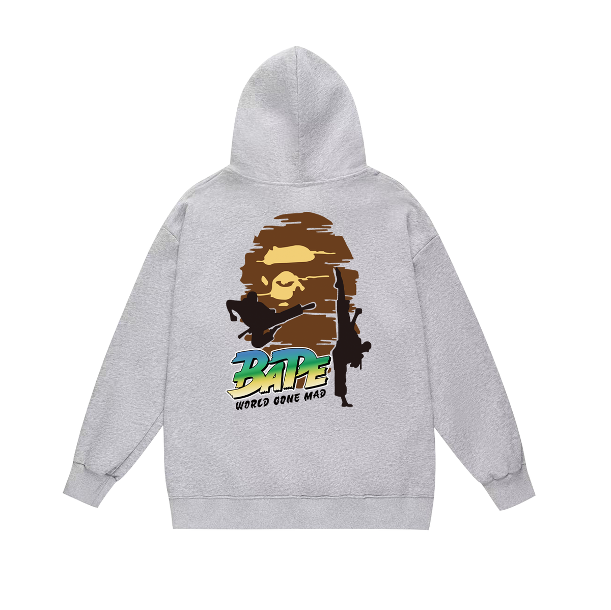 BAPE Breakdance Ape Head Graphic Pullover Hoodie