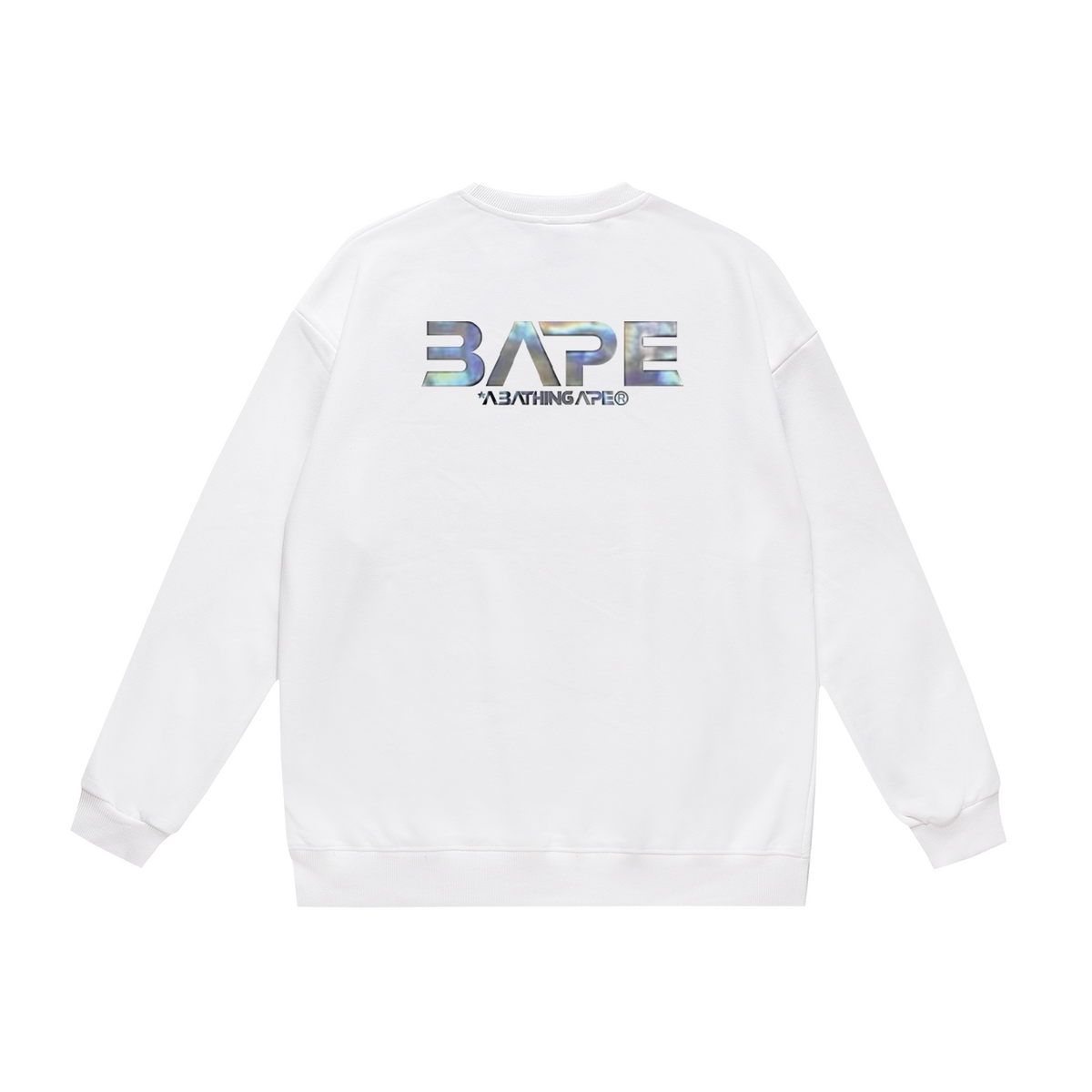 BAPE Space & UFO Ape Head Crew-Neck Sweatshirt