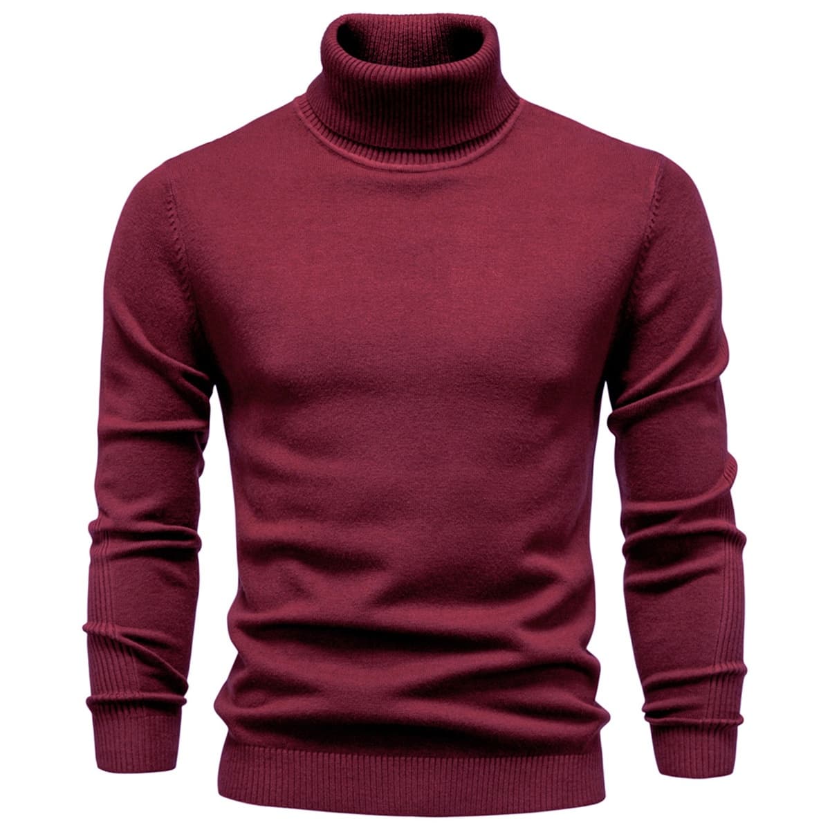 Men's Turtleneck Pullover Sweater