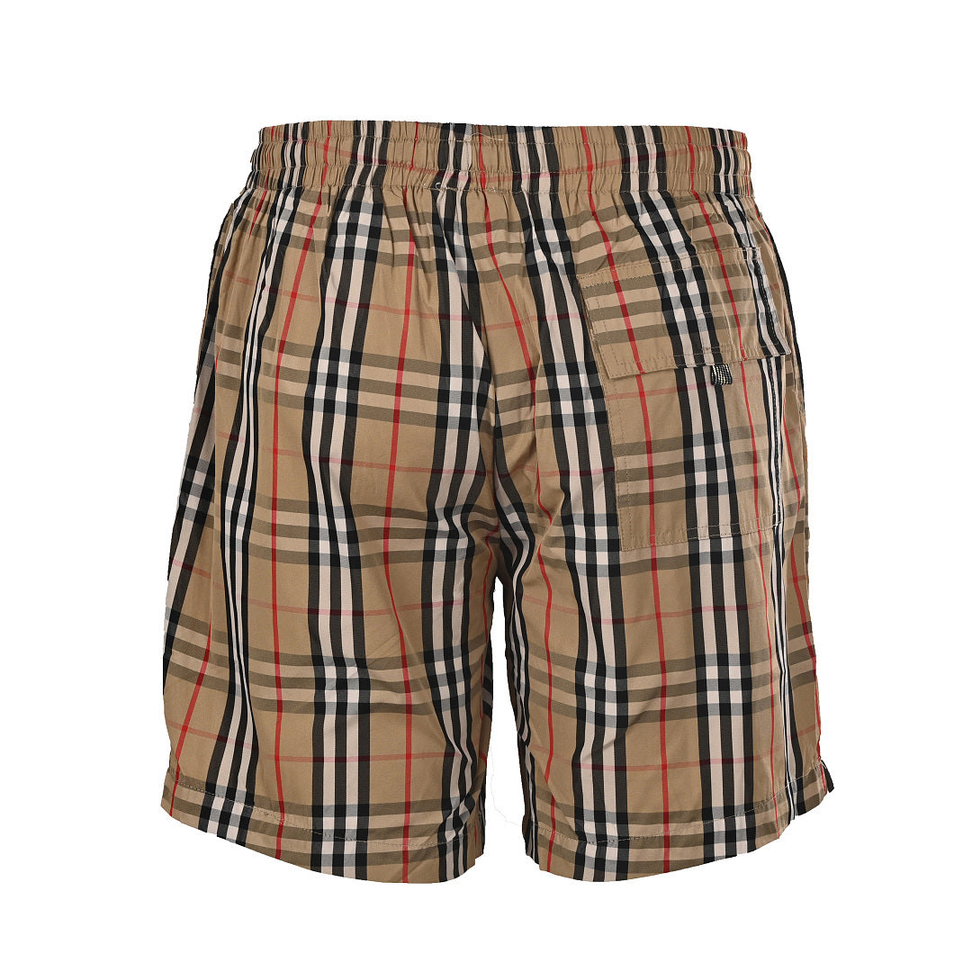 Burberry Classic Striped Plaid Shorts