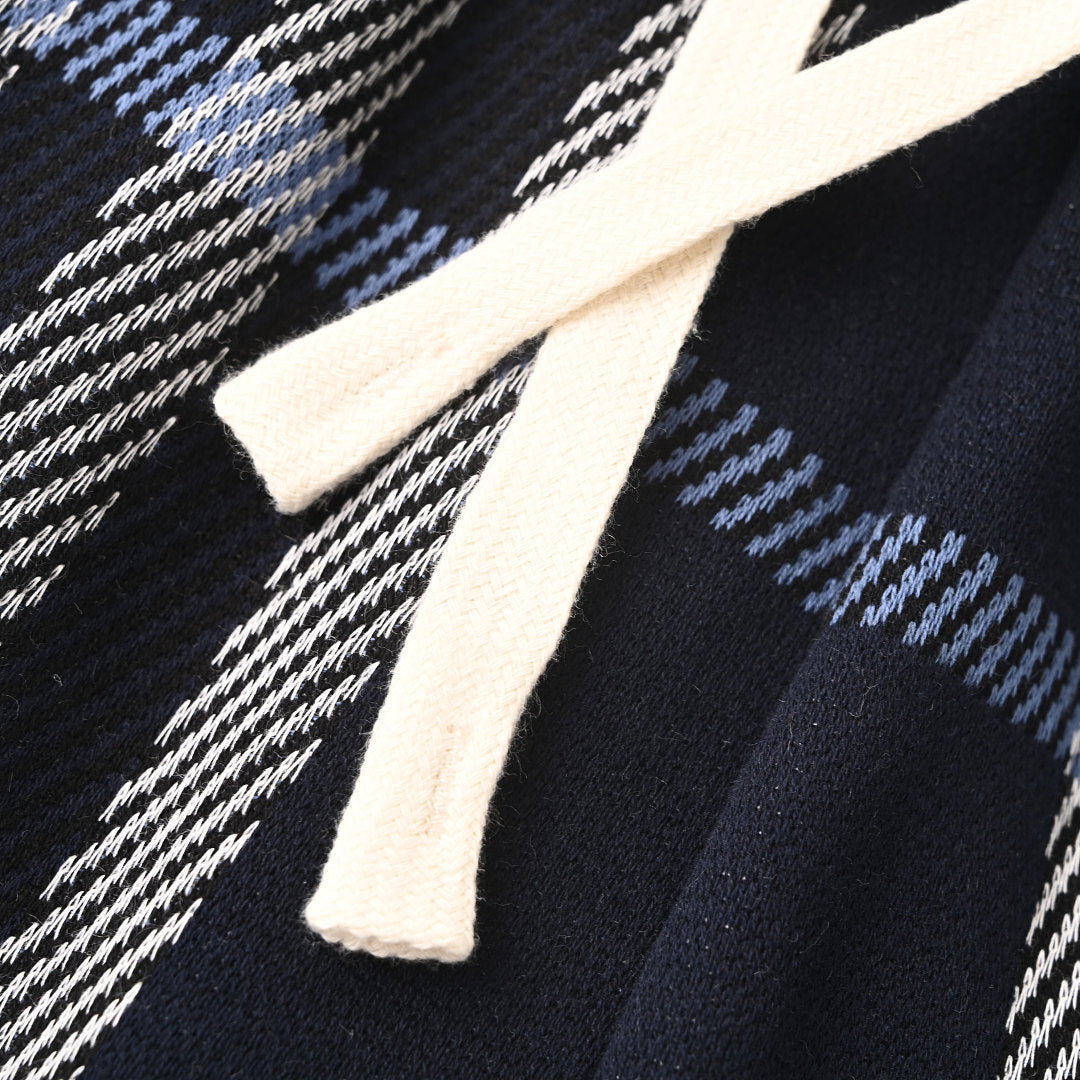 BURBERRY Check-Knit Shorts