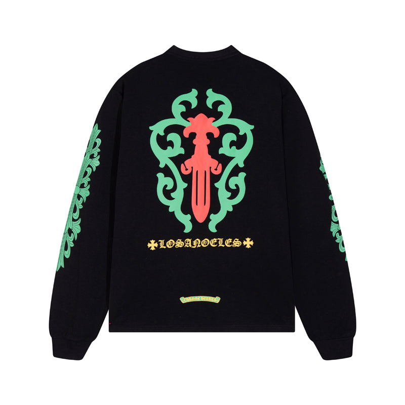 Men's Long-Sleeve T-shirt Sweatshirt K8016