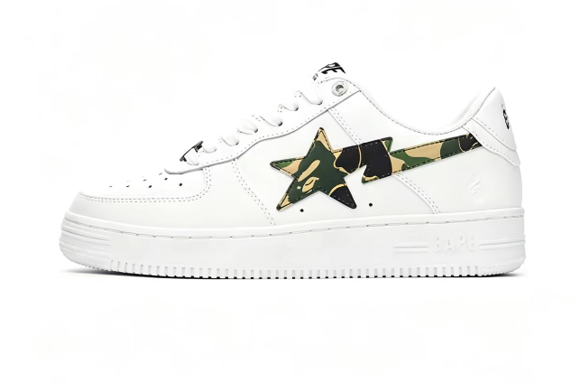 BAPE STA Camo Star Low-Top Sneakers | Four Colorways