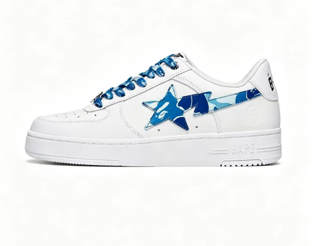 BAPE STA Camo Star Low-Top Sneakers | Four Colorways